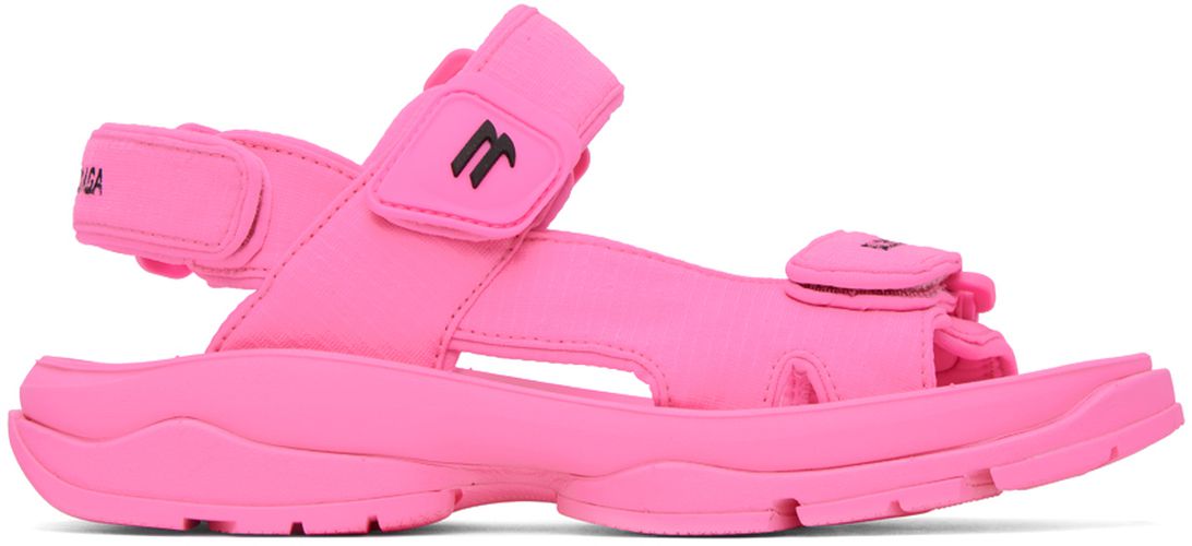 Balenciaga Pink Tourist Sandals - Balenciaga - Modalova