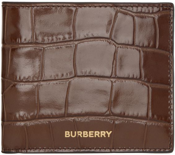 Burberry Brown Bifold Wallet - Burberry - Modalova