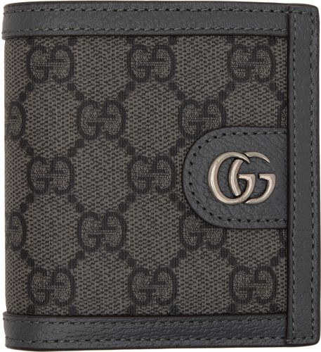 Gucci Gray Ophidia Wallet - Gucci - Modalova