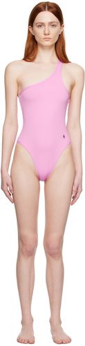 Pink Single-Shoulder One-Piece Swimsuit - The Attico - Modalova