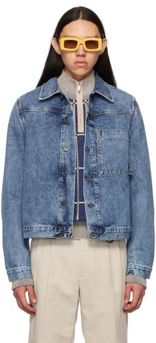 Blue Le Raphia 'La Veste de Nîmes Jao' Denim Jacket - Jacquemus - Modalova