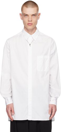 White Patch Pocket Shirt - Yohji Yamamoto - Modalova