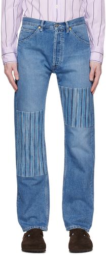 HAULIER Blue Patchwork Jeans - HAULIER - Modalova