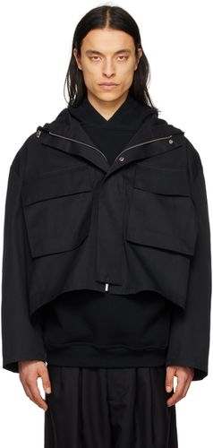 Lownn Black Hooded Jacket - Lownn - Modalova