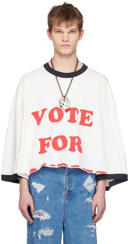 Vote For' Long Sleeve T-Shirt - Doublet - Modalova