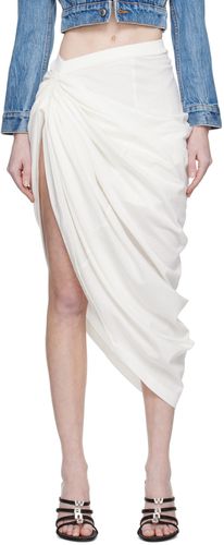 White Asymmetrical Midi Skirt - Alexander Wang - Modalova