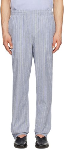 ASPESI Blue Stripe Trousers - ASPESI - Modalova