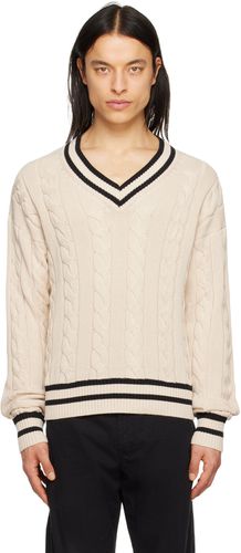 ASPESI Off-White Rib Sweater - ASPESI - Modalova
