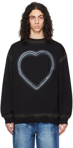 Heart Choker Sweatshirt - We11done - Modalova