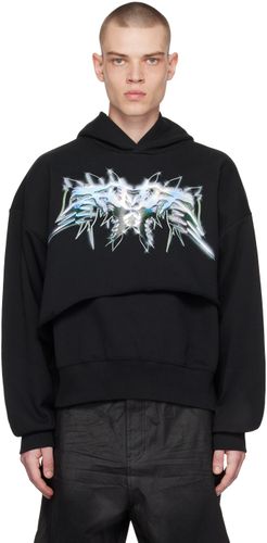 D Western Print Hoodie - We11done - Modalova