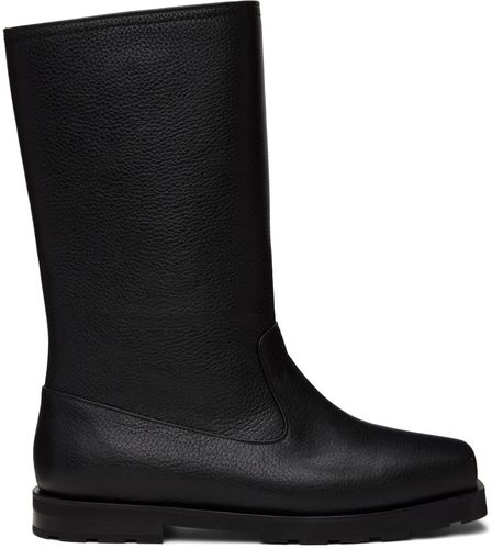 We11done Black Shrunken Boots - We11done - Modalova