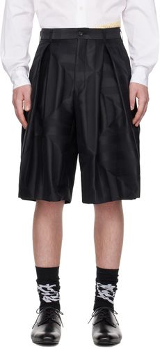 Black Paneled Shorts - Comme des Garçons Homme Plus - Modalova