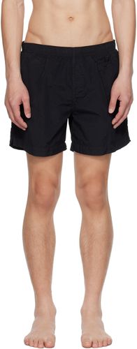 Black Garment-Dyed Swim Shorts - C.P. Company - Modalova