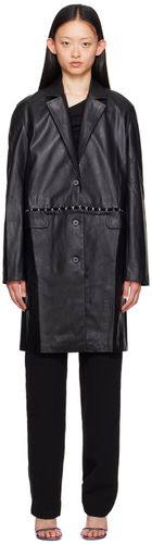 Tailored Faux-Leather Jacket - Paris Georgia - Modalova