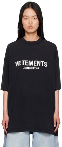 Limited Edition' T-Shirt - VETEMENTS - Modalova