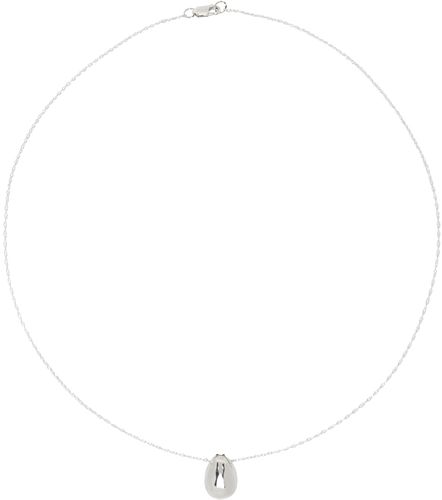 Sterling silver necklace with freshwater pearls and faux pearls in white -  Sophie Buhai