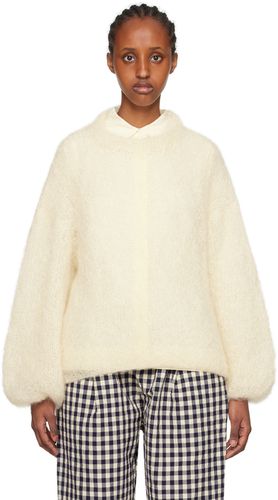 Off-White Crewneck Sweater - CASEY CASEY - Modalova