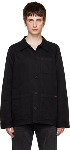 Nudie Jeans Black Barney Jacket - Nudie Jeans - Modalova