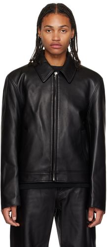 Zip Leather Jacket - Alexander Wang - Modalova
