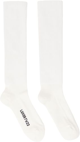 Off-White Knee High Socks - Rick Owens - Modalova