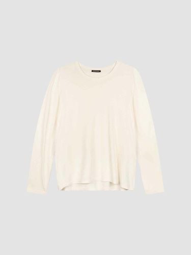 Basic women's long-sleeved top - REPEAT cashmere - Modalova