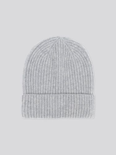 Ribbed hat in organic cashmere - REPEAT cashmere - Modalova