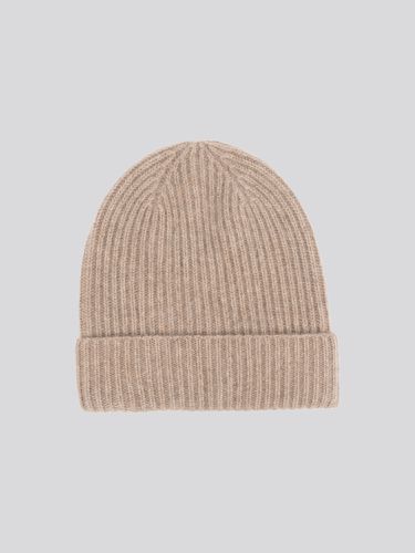 Ribbed hat in organic cashmere - REPEAT cashmere - Modalova