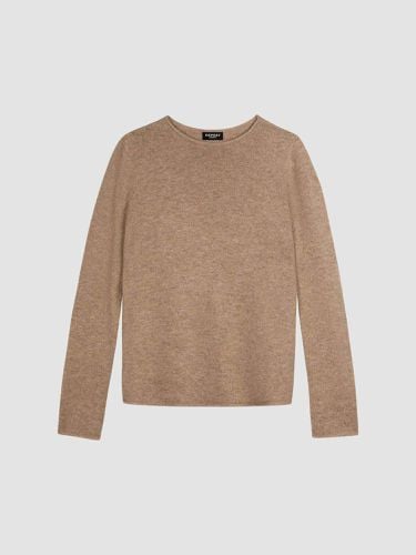 Medium weight basic cashmere boat neck sweater - REPEAT cashmere - Modalova