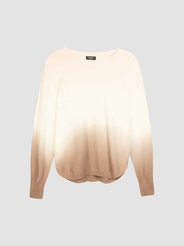 Tie dye cashmere sweater with round hem - REPEAT cashmere - Modalova