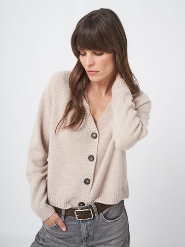 Organic cashmere raglan cardigan - REPEAT cashmere - Modalova