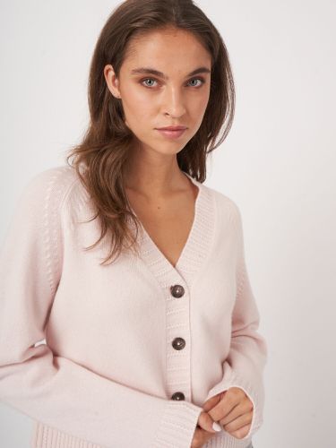 Organic cashmere raglan cardigan - REPEAT cashmere - Modalova