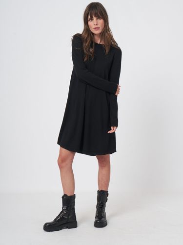 A-line knitted merino wool dress - REPEAT cashmere - Modalova