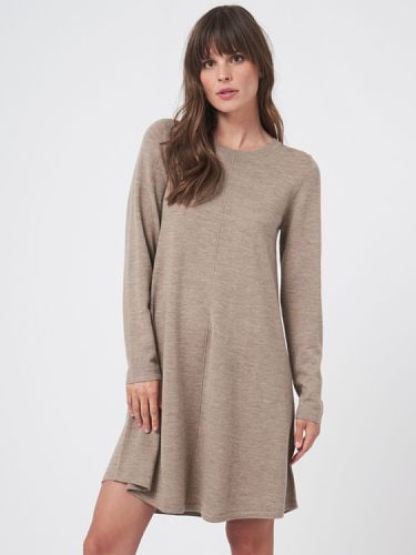 A-line knitted merino wool dress - REPEAT cashmere - Modalova