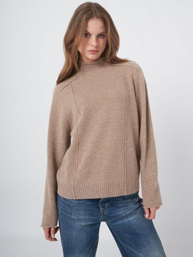 Wool sweater with seam details - REPEAT cashmere - Modalova