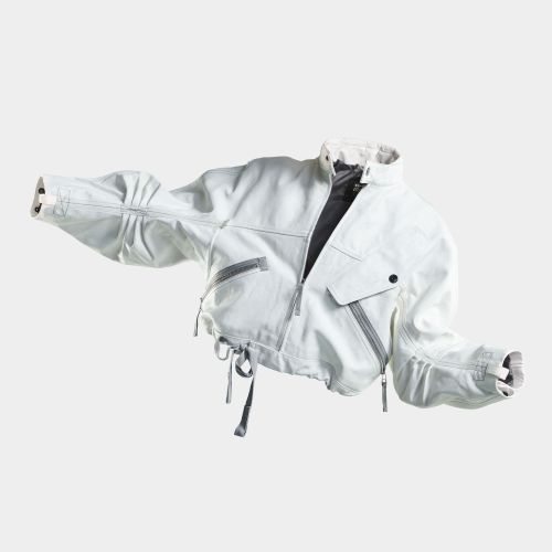 E Leather Bomber - White - Women - G-Star RAW - Modalova