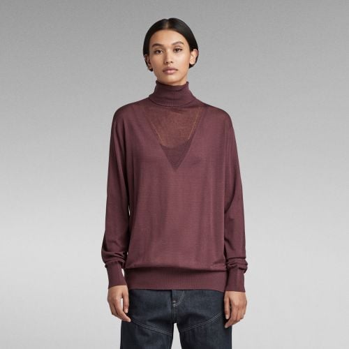 Jersey Core Roll Neck Knitted - Mujer - G-Star RAW - Modalova