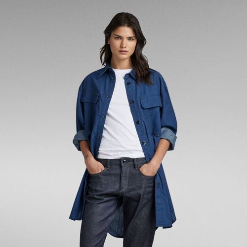 Oversized Flap Pocket Shirt Evergreen - Women - G-Star RAW - Modalova