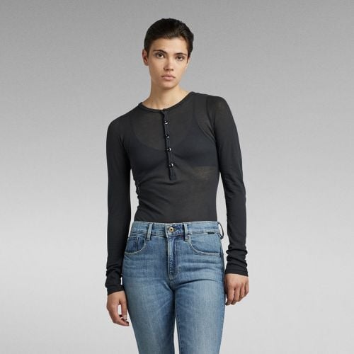 Top Henley Body Slim - Mujer - G-Star RAW - Modalova