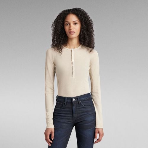 Top Henley Body Slim - Mujer - G-Star RAW - Modalova