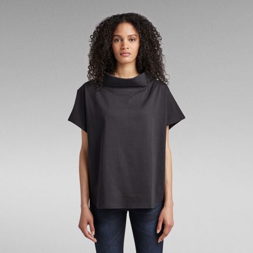 Woven Mix Loose Top - Black - Women - G-Star RAW - Modalova