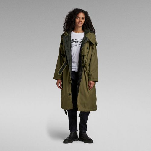 Parka Long - Verde - Mujer - G-Star RAW - Modalova