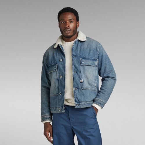 Chaqueta Utility Flap Pocket Sherpa - Hombre - G-Star RAW - Modalova