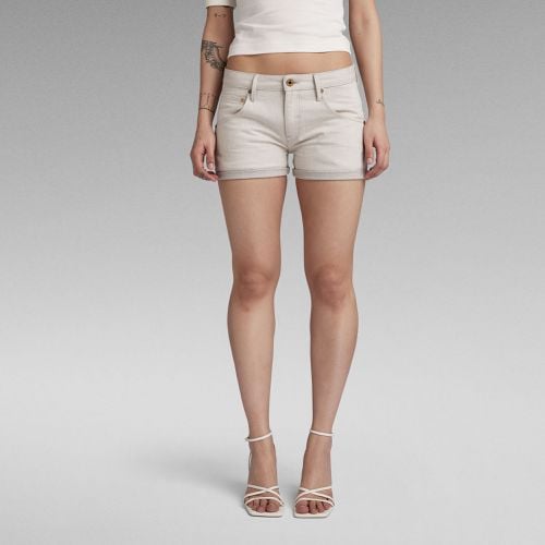 Y2K Denim Shorts - White - Women - G-Star RAW - Modalova