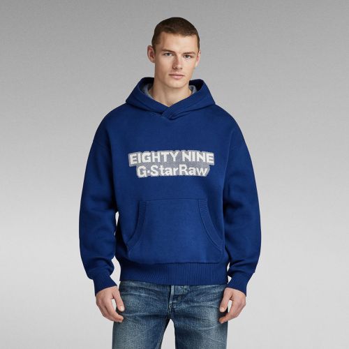 Jersey Graphic Loose Knitted Hoodie - Hombre - G-Star RAW - Modalova