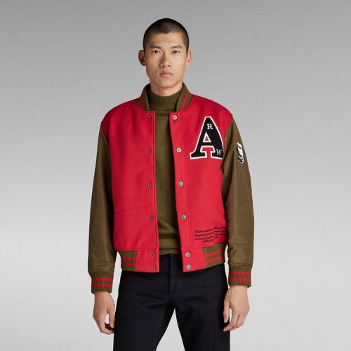 Chaqueta Varsity - Rojo - Hombre - G-Star RAW - Modalova