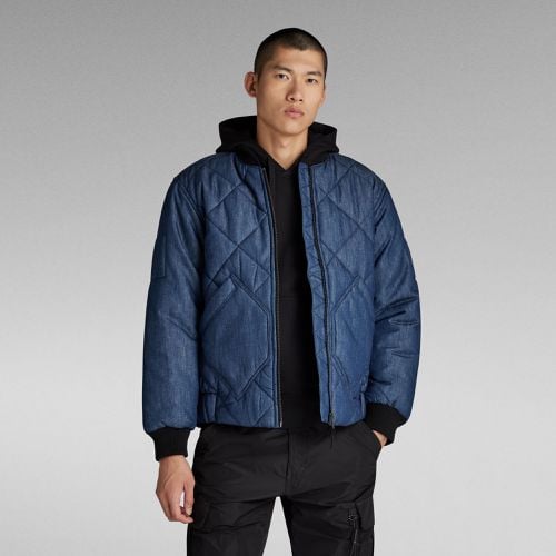 Premium Padded Denim Bomber - Men - G-Star RAW - Modalova