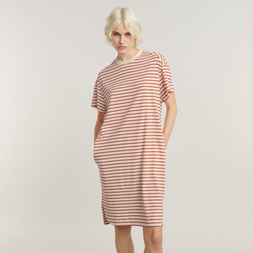 Striped Loose T-Shirt Dress - - Women - G-Star RAW - Modalova