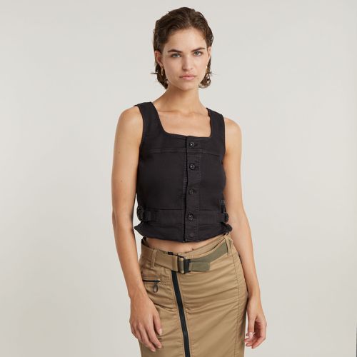 Top Corset - Negro - Mujer - G-Star RAW - Modalova