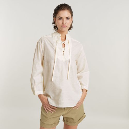 Scooped Hem Top - White - Women - G-Star RAW - Modalova