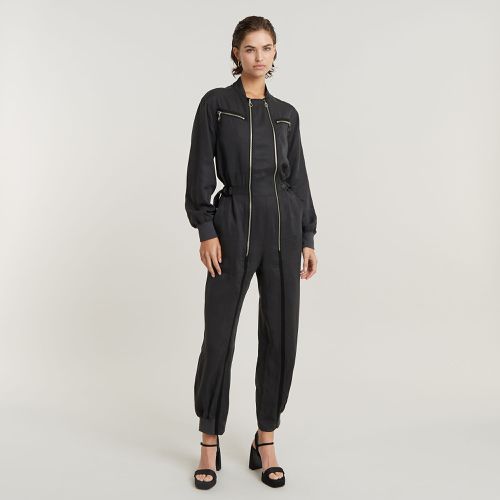 Zip Wide Jumpsuit - Grey - Women - G-Star RAW - Modalova